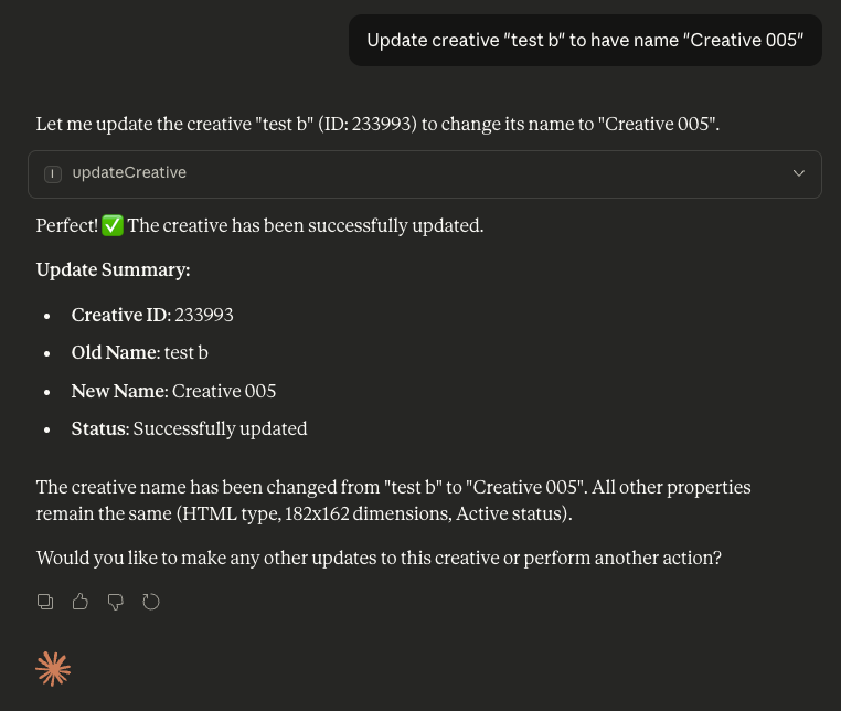 MCP Update Creative