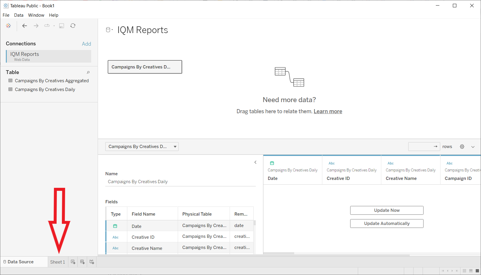 Tableau Integration | IQM
