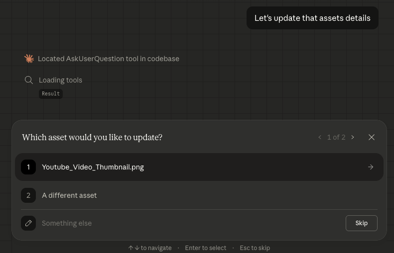 MCP Update Step 1