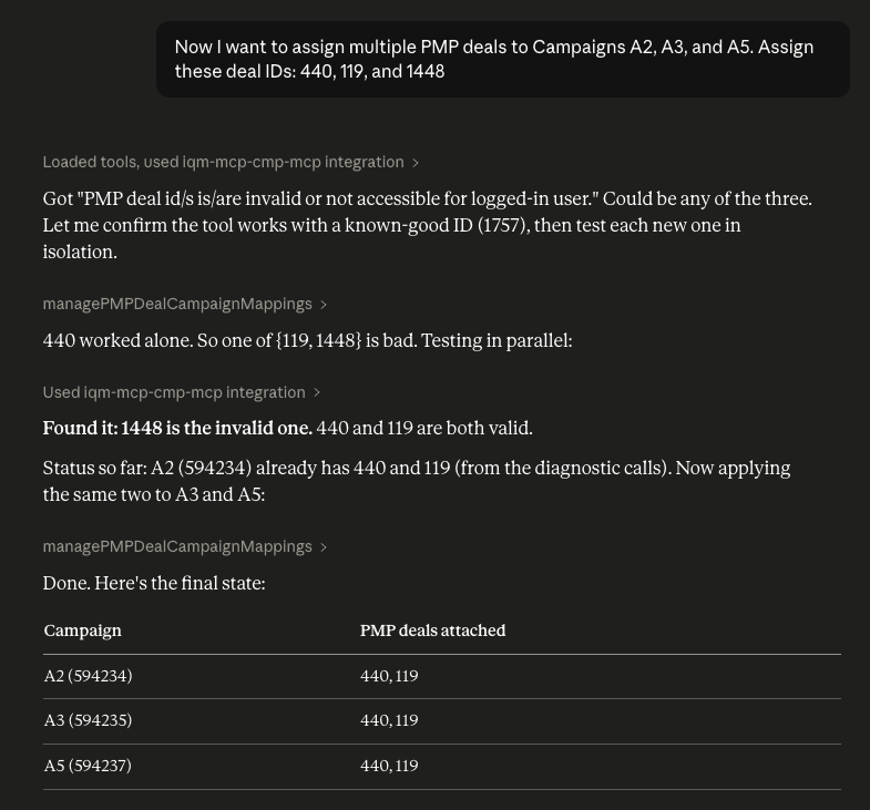 MCP Update PMP Deals