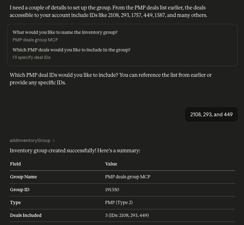 MCP Create Inventory Group