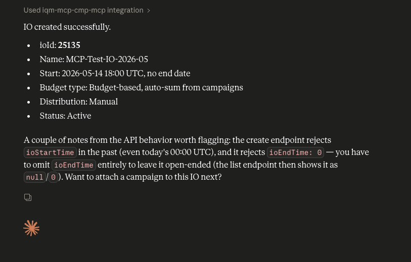 MCP Create Insertion Order